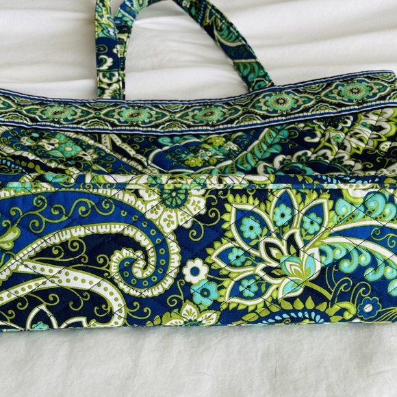 VERA BRADLEY Tote Bag Rhythm & Blues Pattern (retired) - Picture 6 of 7